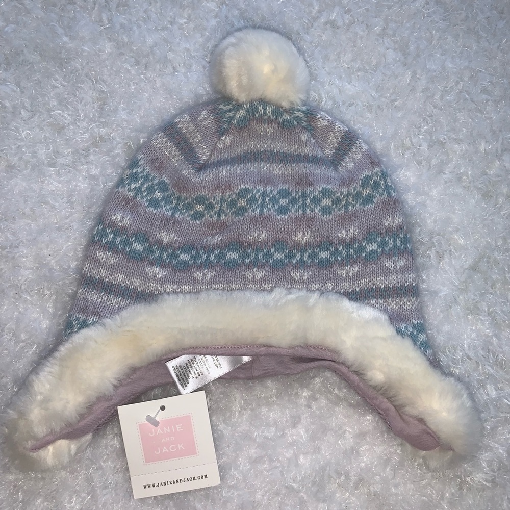 Janie and Jack Sweater hat NWT